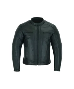 Premium Black Motorcycle Jacket - Trendy Leather Jackets
