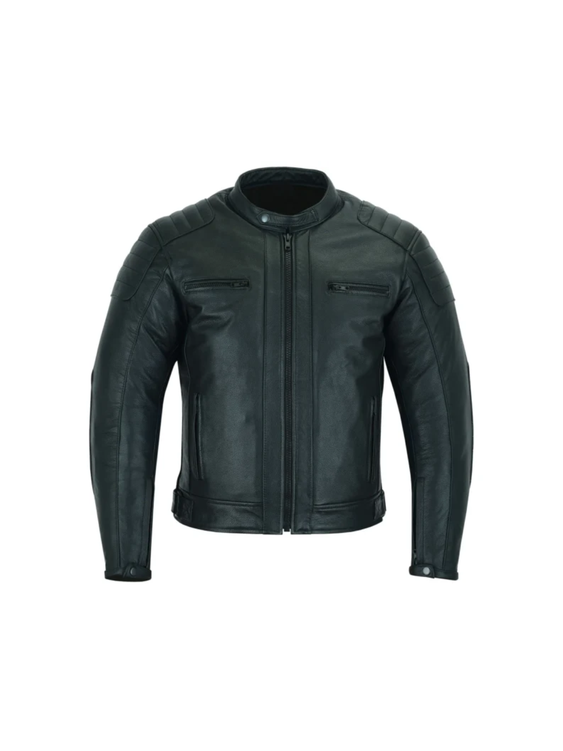 New-Project-2024-11-05T193214.106.Webp Premium Stitched Pure Leather Armour Motorcycle Motorbike Jacket - Image 1