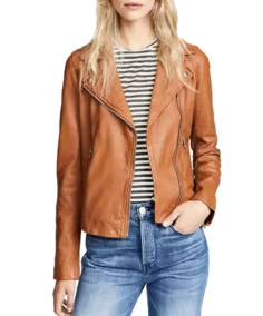 Women’s Brown Leather Jacket