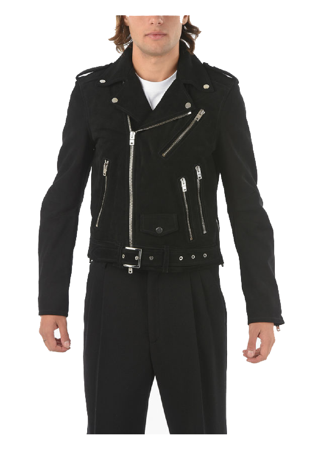 Rupert-Suede-Leather-Jacket-Patrick-Schwarzenegger-Jacket-3.Webp Rupert Suede Leather Jacket | Patrick Schwarzenegger Jacket - Image 1