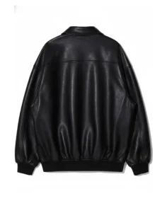 Shop The Men Oversized Black Leather Jacket - Trendy Leather Jackets