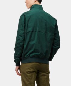 Terry Husk Harrington Jacket Back - Trendy Leather Jackets