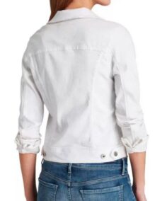 Shop The Women’s White Denim Jacket
