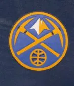 Denver Nuggets Navy Blue Leather Jacket - Image 3