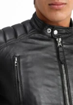Martin Stylish Real leather Handmade Jacket - Image 4