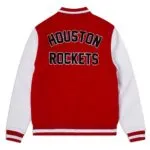 Houston Rockets Varsity Red Jacket - Image 2