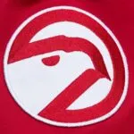 Atlanta Hawks Red Lightweight Satin Jacket - Image 3