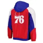 Body Check Atlanta Hawks Half-Zip Hoodie Jacket - Image 2