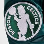 Boston Celtics Mash Up Green Satin Jacket Sleeves