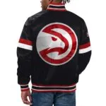 Home Game Atlanta Hawks Black Jacket - Image 2