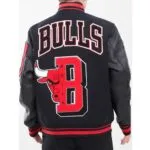 Mashup Chicago Bulls Black Varsity Jacket - Image 2