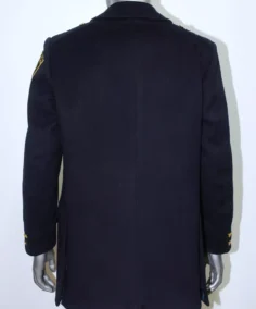 Shop The Vintage Navy Blue Wool Reefer Pea Coat