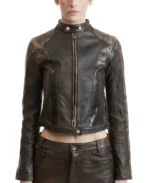 WHO DECIDES WAR SIGNATURE MOTO JACKET Front