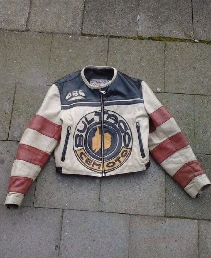 90S Vintage Harro Kombi Leather Jacket 90S Vintage Harro Kombi Leather Jacket