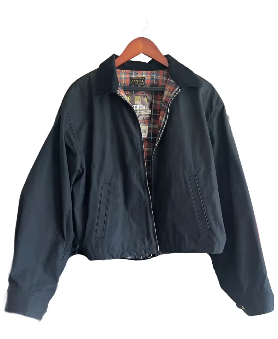 Kapital Drizzer Cotton Black Jacket Kapital Drizzer Cotton Black Jacket