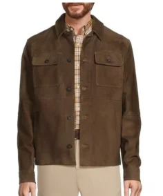 Men's New Suede Jacket Casual Single-breasted Jacket
