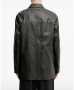 Shop The 1017 ALYX 9SM Buttoned Leather Jacket