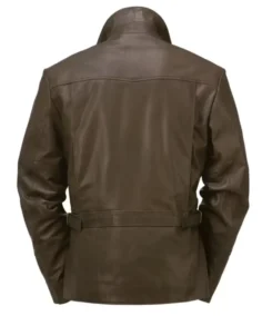 Shop The Men's Cowhide Dark Brown Jacket