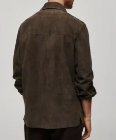 Shop The Men's New Suede Jacket Casual Single-breasted Jacket