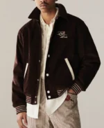 Dore Leon NY Team Maroon Jacket Front View