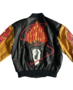 Shop The 90s Wheremi Michael Hobo Black Leather Jacket