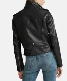 Shop The Womens Black Leather Motorcycle Jacket