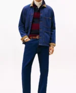 Blue Denim Chore Jacket - Image 3