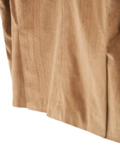 Men's Camel Cord Reefer Jacket Back