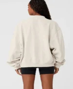 Renown Oversized Varsity Jacket Back