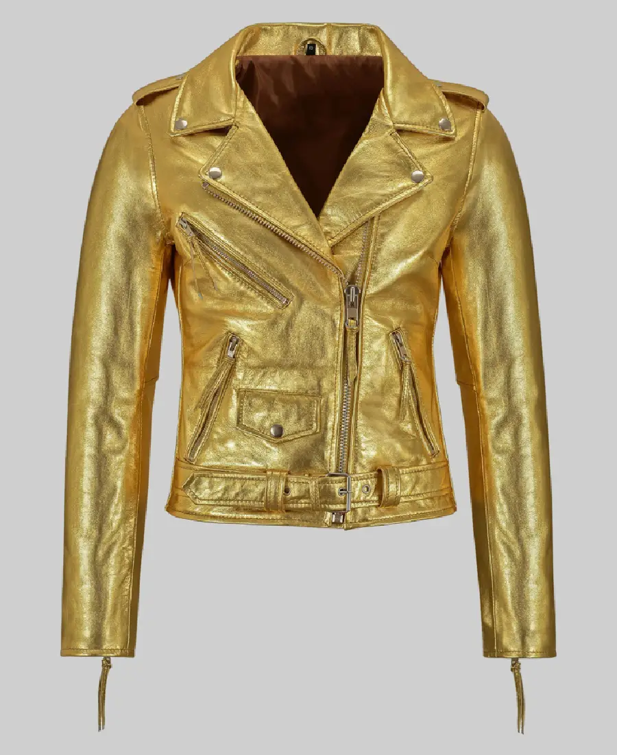 Shop-The-Paradise-Gold-Leather-Biker-Jacket.webp Paradise Gold Leather Biker Jacket - Image 1