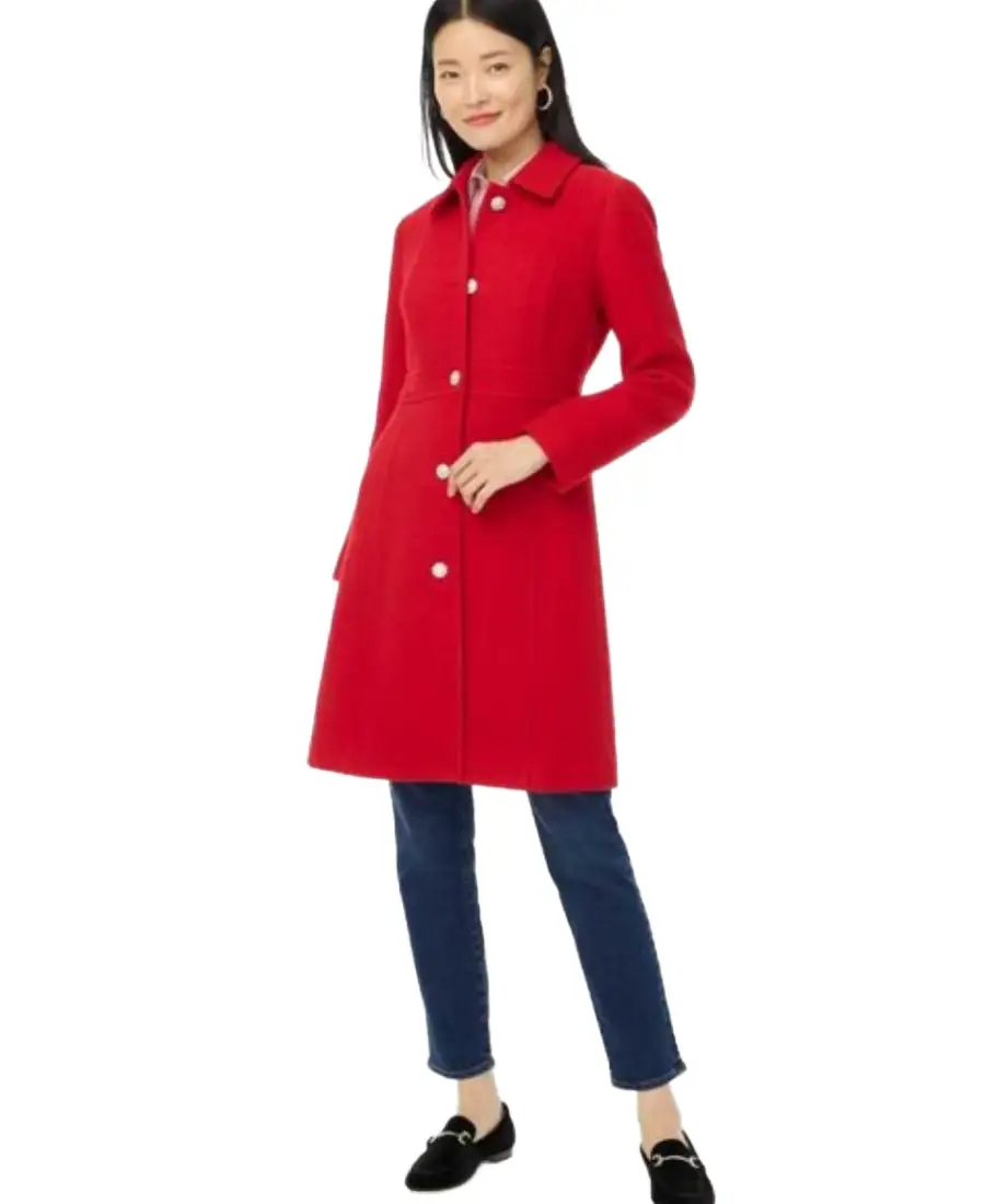 Ginna Claire A Newport Christmas Mason Red Coat Ginna Claire A Newport Christmas Mason Red Coat