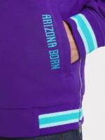 Men's Arizona Diamondbacks Nike Purple Bomber Jacket Pockets