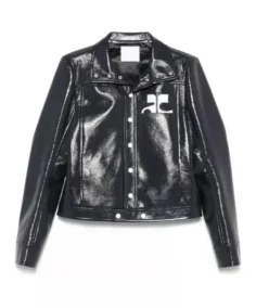 Men's Courreges Vinyl Leather Jacket