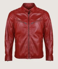 Men's Dean Racer Leather Jacket