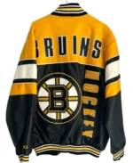 NHL G-III SPORTS Boston Bruins Leather Jacket - Image 2