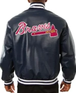 Shop The MLB Atlanta Braves Full Leather Jacket