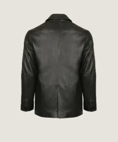 Shop The Men's Classic Black Leather Blazer