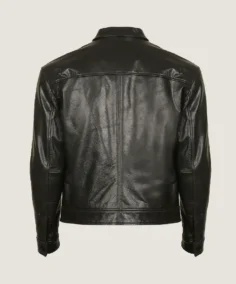 Shop The Men's Classic Black Shirt Style Leather Jacket