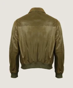 Shop The Men's Pilot Leather Bomber Jacket