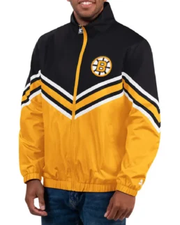 NHL Boston Bruins Power Track Jacket