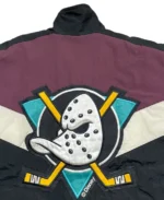 Vintage 90s Anaheim Ducks Windbreaker Jacket - Image 4