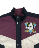 Vintage 90s Anaheim Ducks Windbreaker Jacket - Image 3