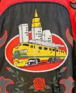 1980’s Vintage New York Leather Biker Jacket Back