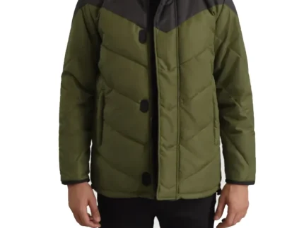 Black Friday &Amp; Cyber Monday Jackets Deals 2024 10 Black And Green Hooded Puffer Jacket