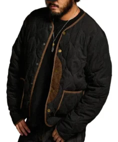 Men's Hyotan Quilted Padded Corduroy Jacket - Trendy Leather Jackets