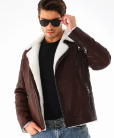 Men's The Cortina & Shearling Leather Jacket