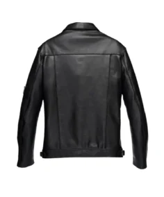 Shop The Men's Black Shirt Style Leather Jacket