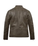 Shop The Men's Classic Erect Style Brown Leather Jacket