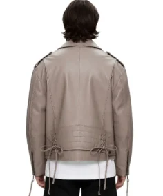 Shop The TLJ Urban Crest Biker Leather Jacket