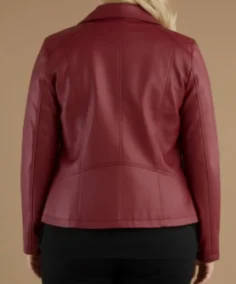 Shop The Women's Flores Oversize Biker Leather Jacket